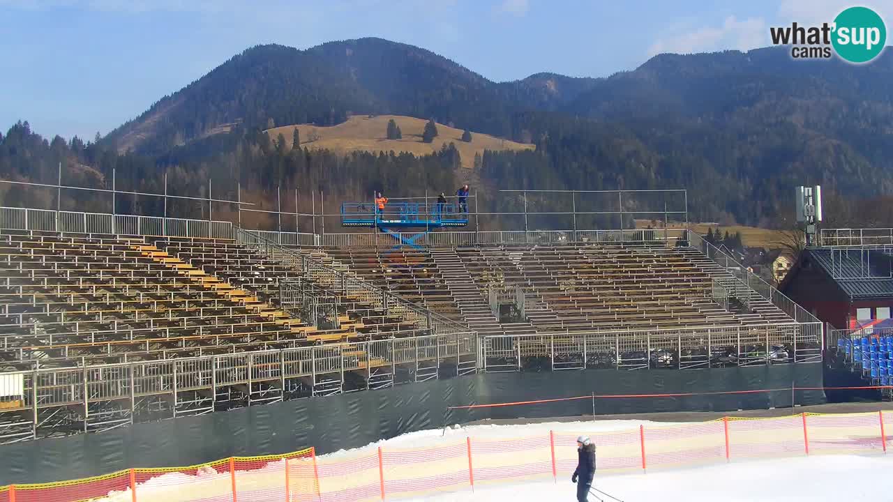 Podkoren / Kranjska Gora – Arrivee slalom géant