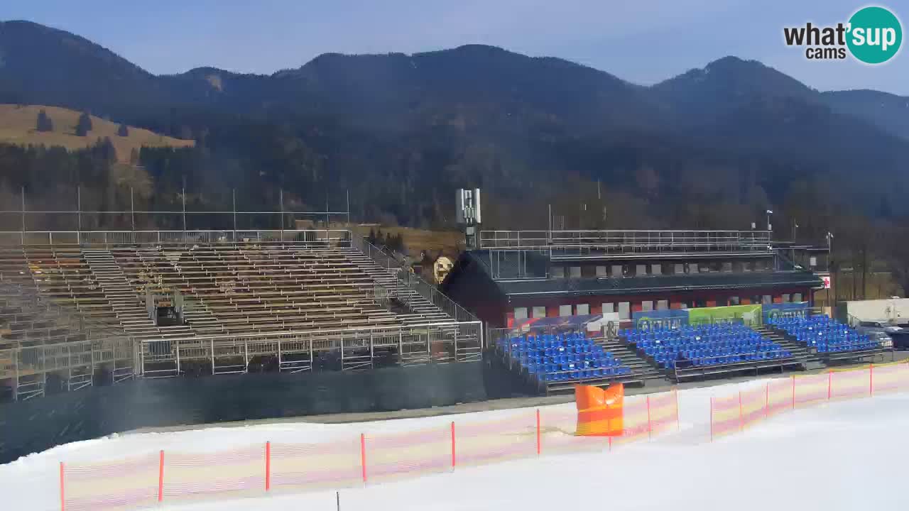 Podkoren / Kranjska Gora – Arrivee slalom géant