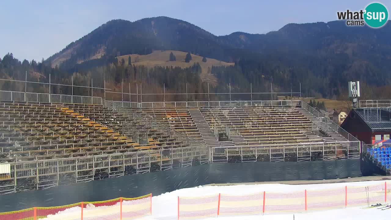 Podkoren / Kranjska Gora – Arrivee slalom géant