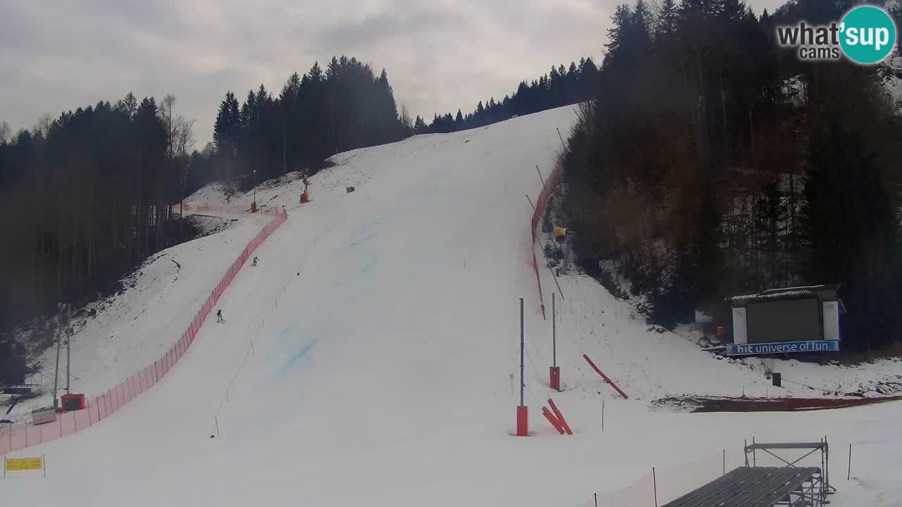 Podkoren / Kranjska Gora – Arrivee slalom géant