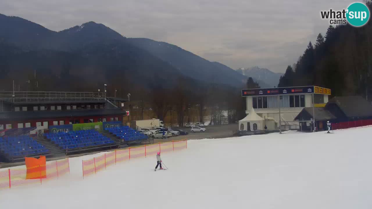 Podkoren / Kranjska Gora – Arrivee slalom géant