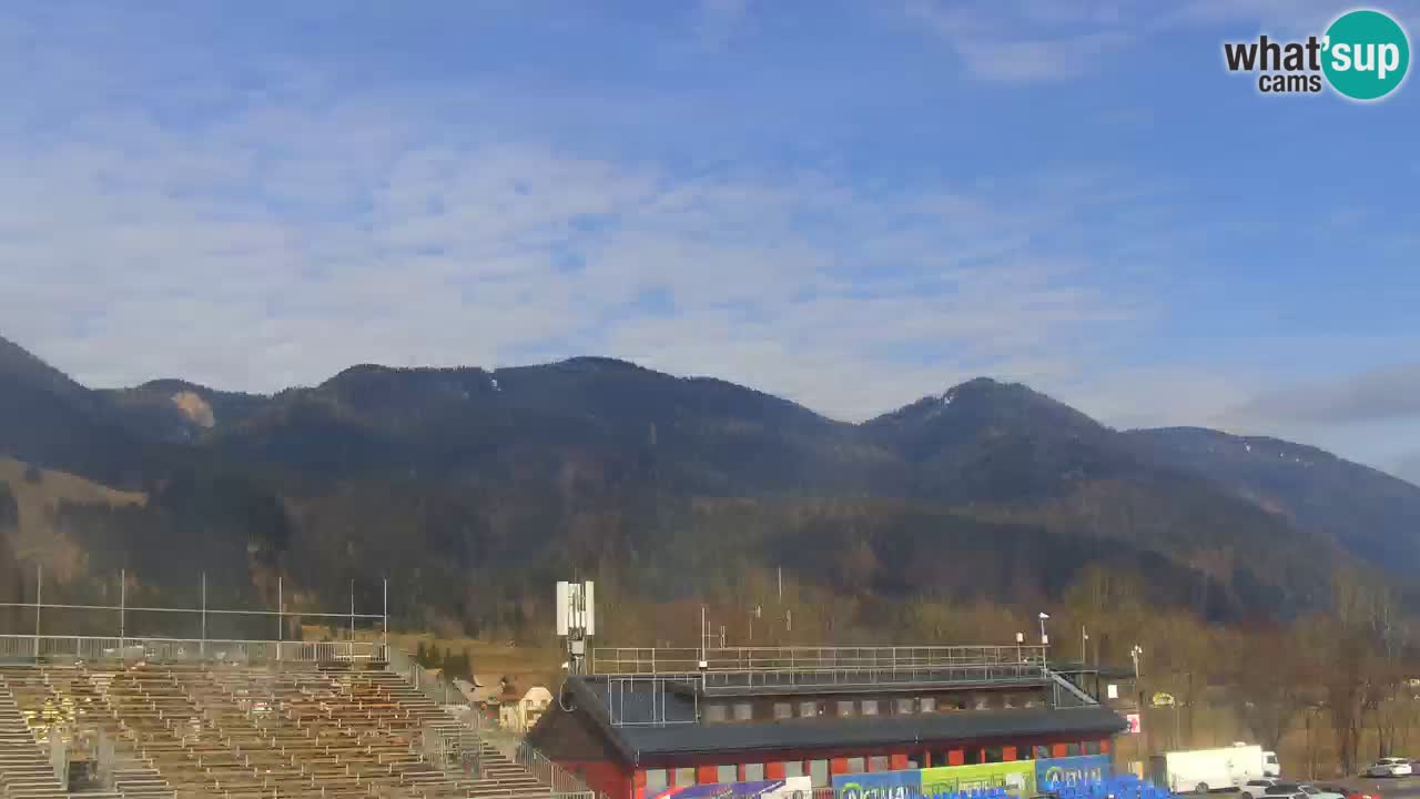 Podkoren Webcam Kranjska Gora | Finish of Giant slalom