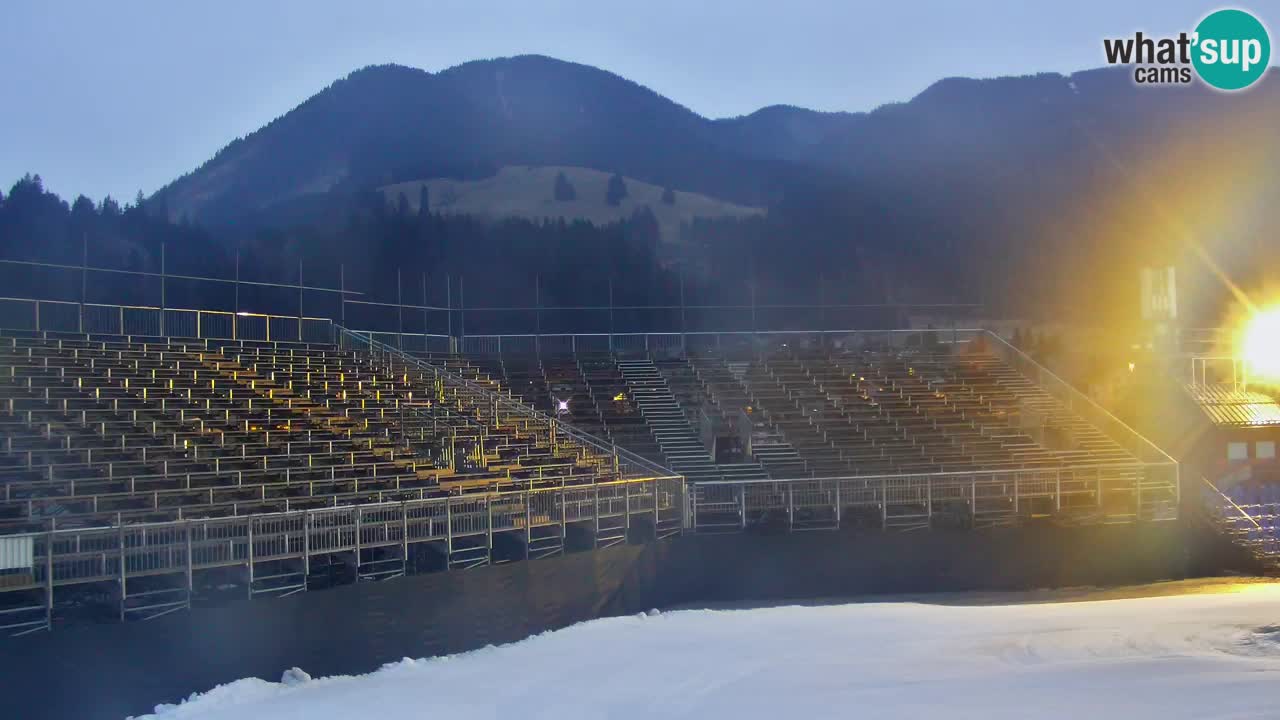 Podkoren slalom géant | Start – Kranjska Gora