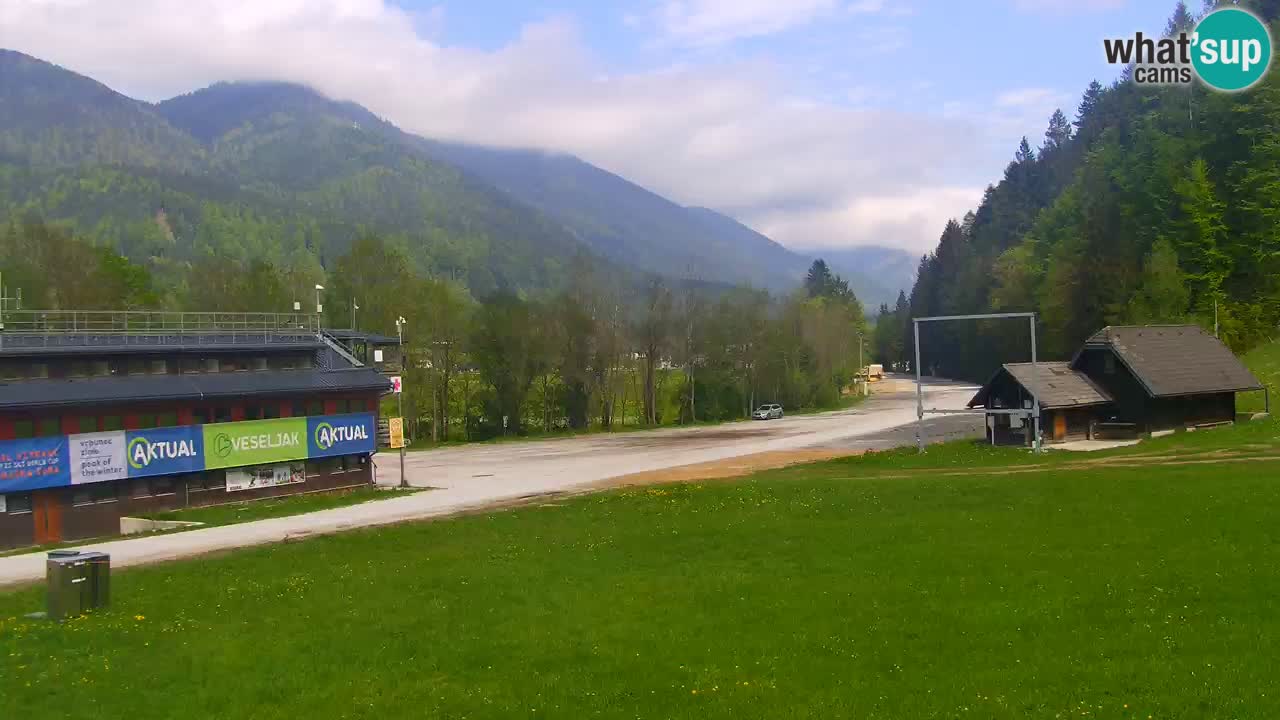 Podkoren Webcam Kranjska Gora | Finish of Giant slalom