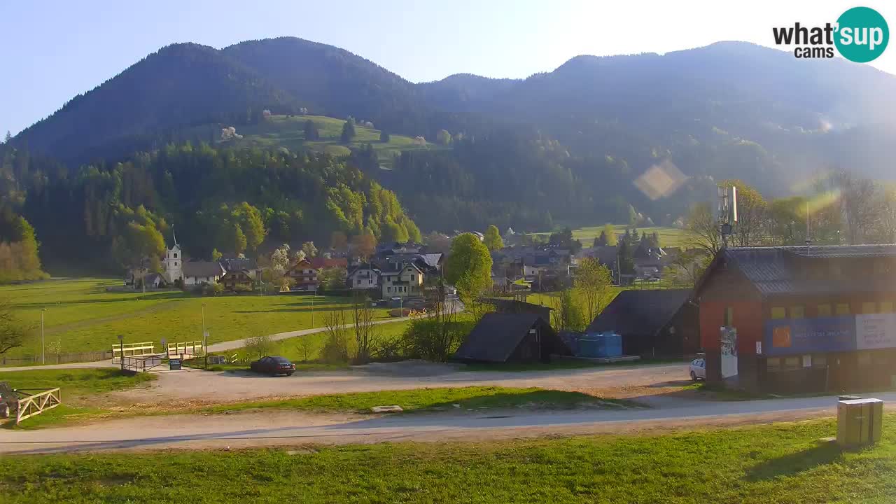 Podkoren / Kranjska Gora – Arrivee slalom géant