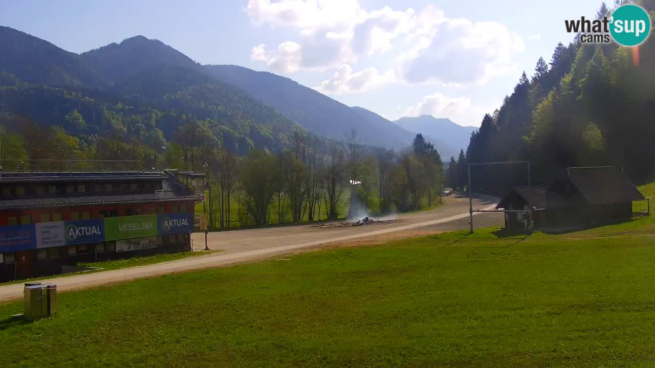 Podkoren Webcam Kranjska Gora | Finish of Giant slalom