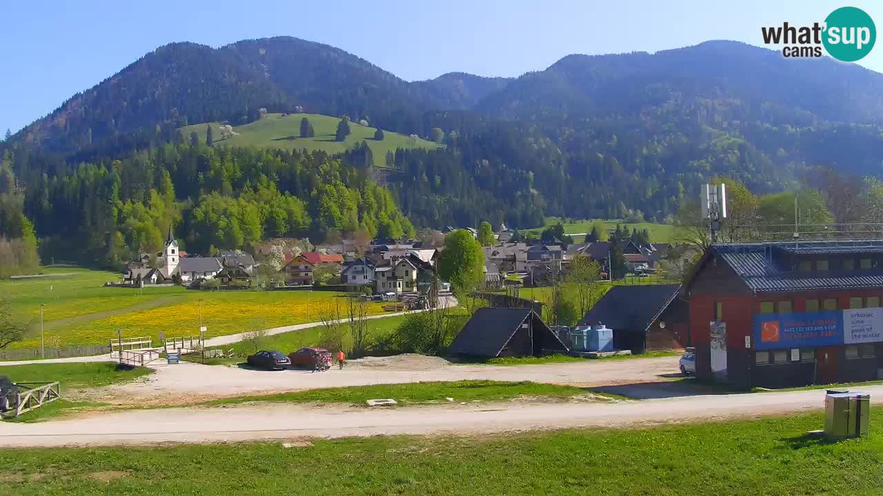 Podkoren Webcam Kranjska Gora | Finish of Giant slalom