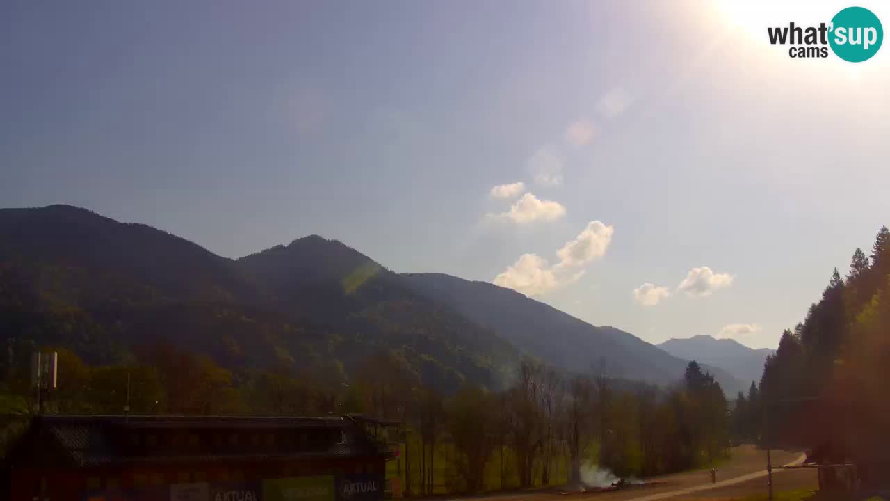 Podkoren Webcam Kranjska Gora | Finish of Giant slalom