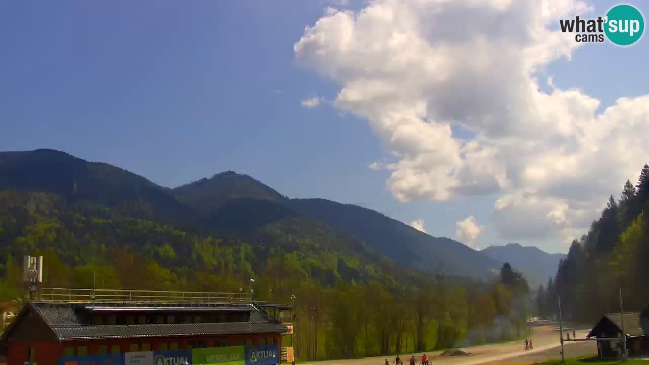 Podkoren Webcam Kranjska Gora | Finish of Giant slalom