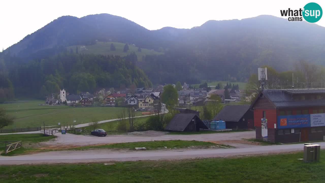 Podkoren Webcam Kranjska Gora | Finish of Giant slalom