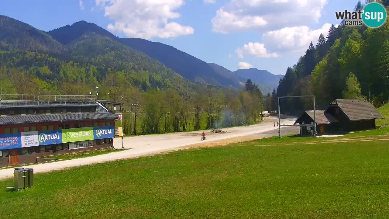 Podkoren Webcam Kranjska Gora | Finish of Giant slalom