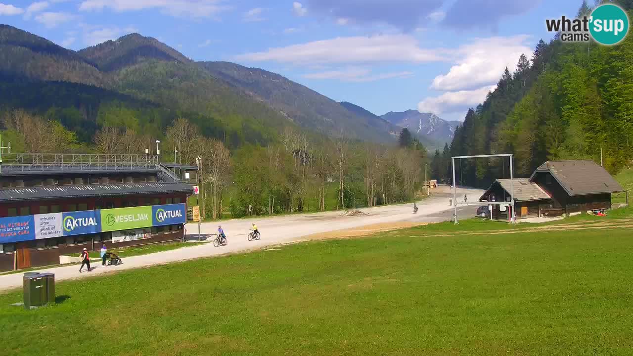 Podkoren / Kranjska Gora – Arrivee slalom géant