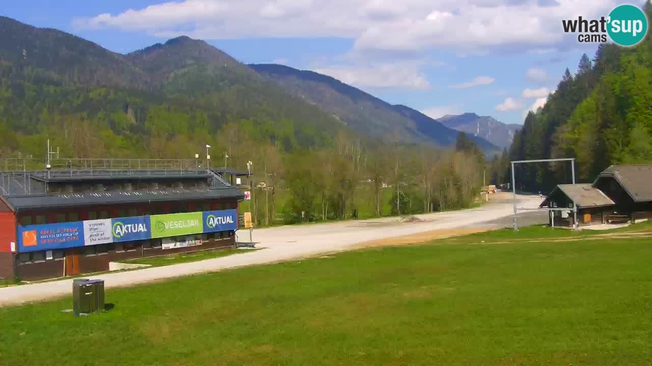Podkoren / Kranjska Gora – Arrivee slalom géant