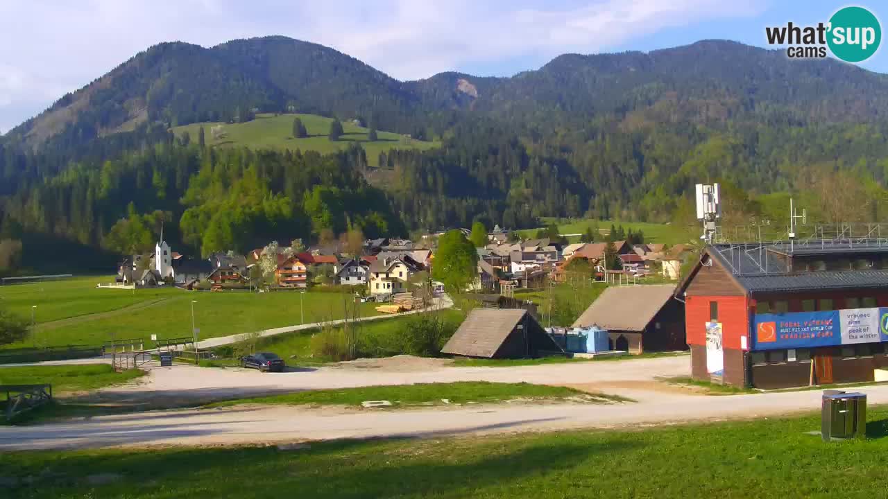 Podkoren Webcam Kranjska Gora | Finish of Giant slalom