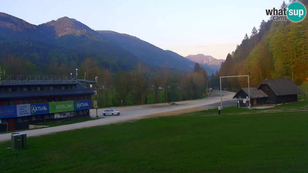 Podkoren / Kranjska Gora – Arrivee slalom géant