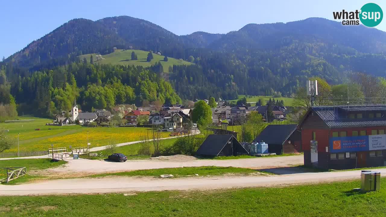 Podkoren / Kranjska Gora – Arrivee slalom géant