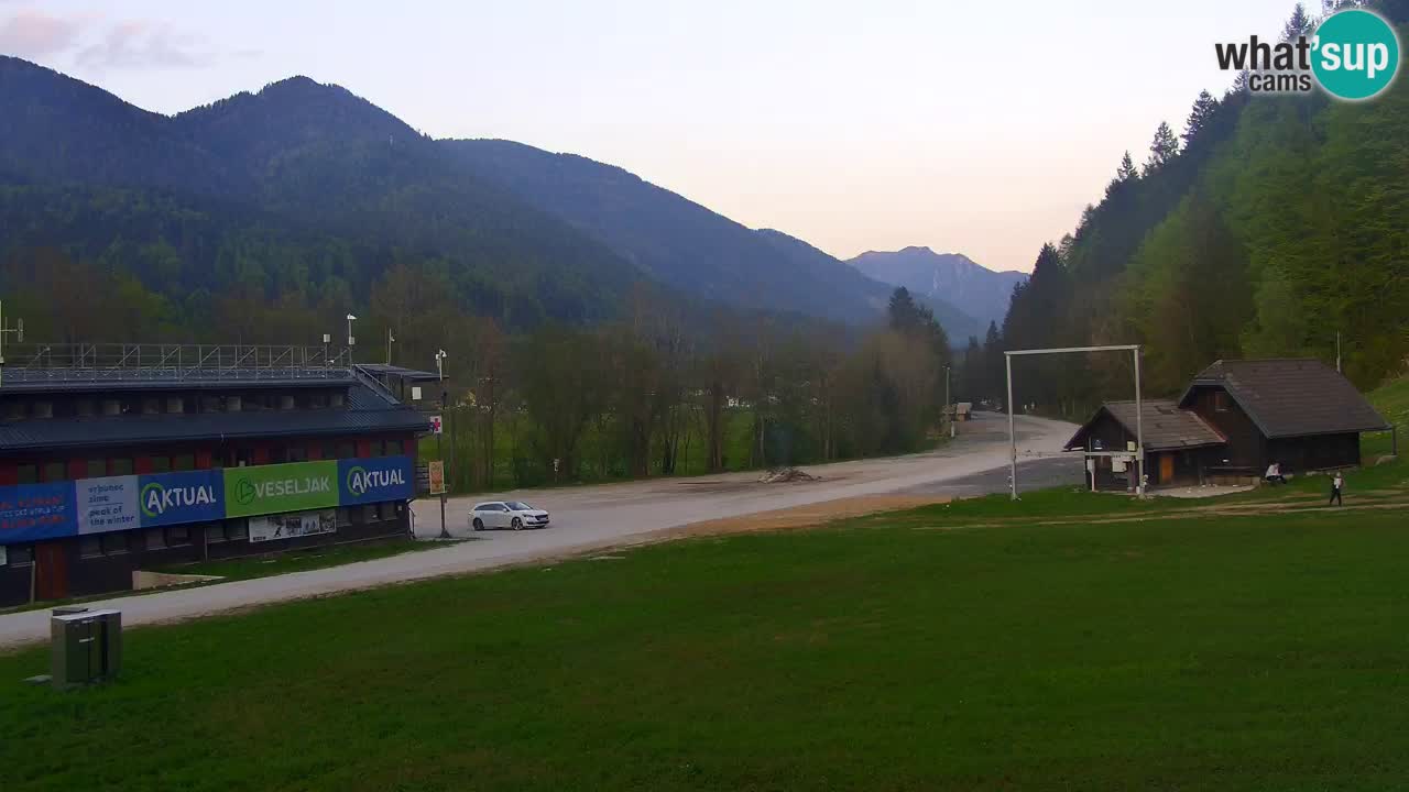Podkoren / Kranjska Gora – Arrivee slalom géant