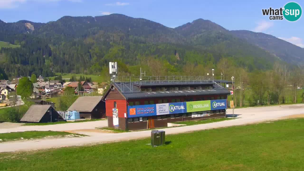 Podkoren Webcam Kranjska Gora | Finish of Giant slalom
