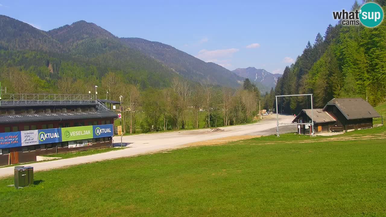 Podkoren Webcam Kranjska Gora | Finish of Giant slalom