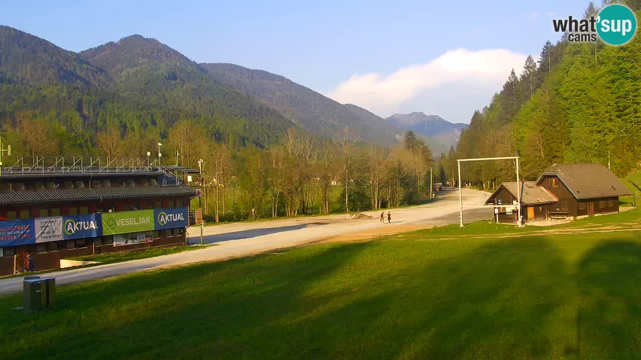 Podkoren Webcam Kranjska Gora | Finish of Giant slalom