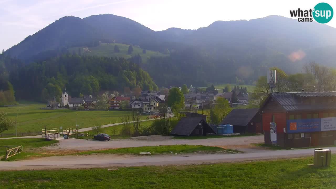 Podkoren / Kranjska Gora – Arrivee slalom géant