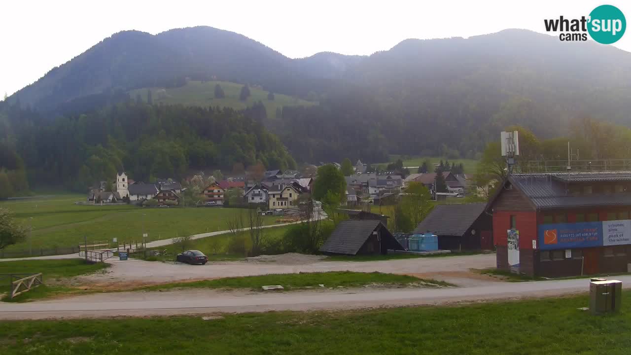 Podkoren / Kranjska Gora – Arrivee slalom géant