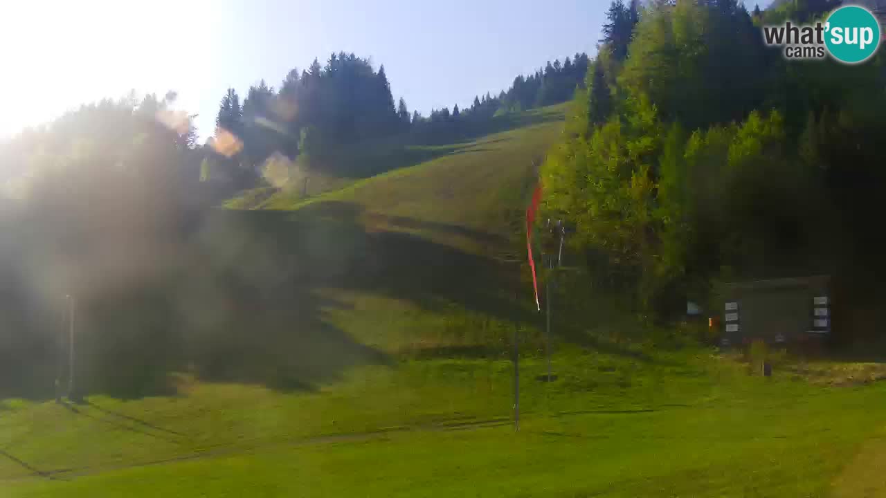 Podkoren / Kranjska Gora – Arrivee slalom géant
