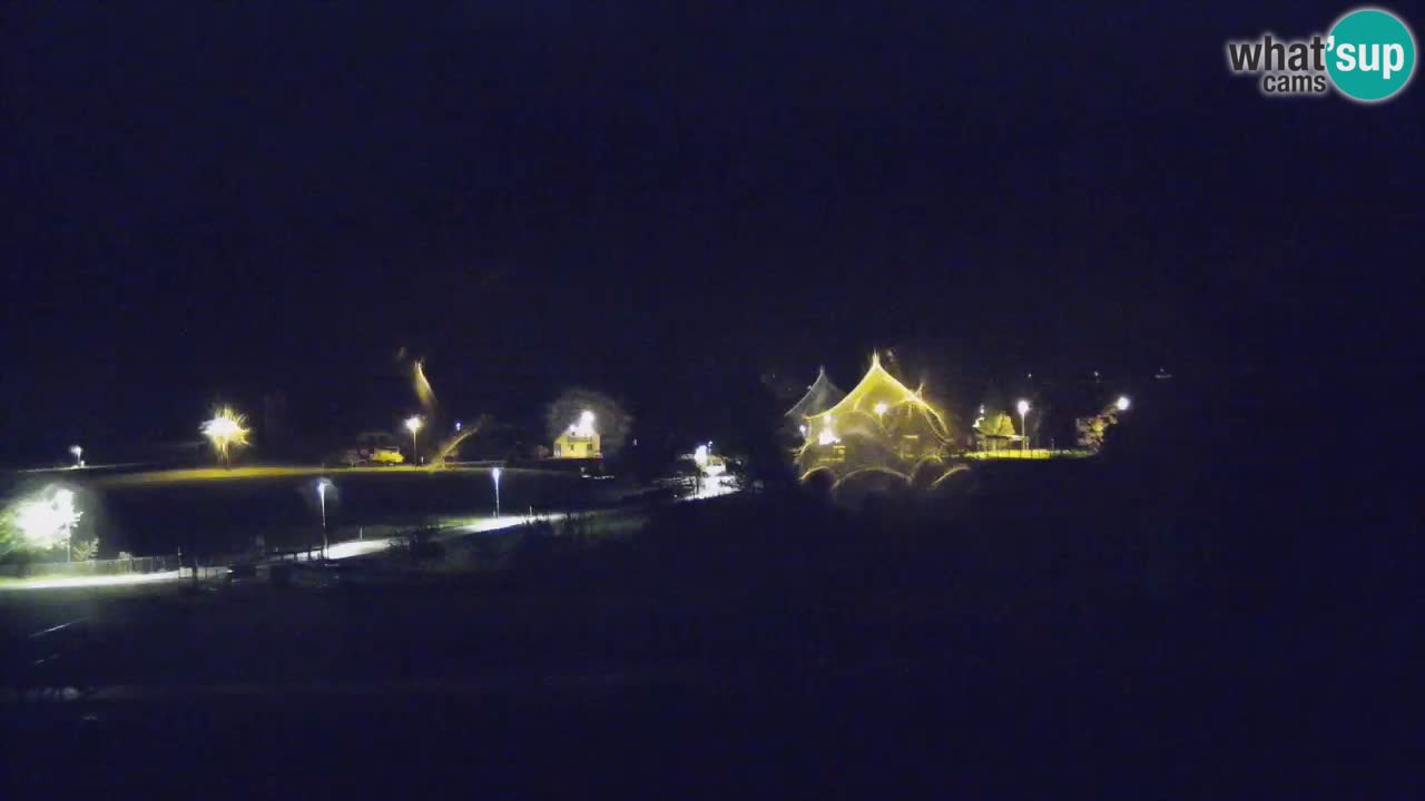 Podkoren Webcam Kranjska Gora | Finish of Giant slalom