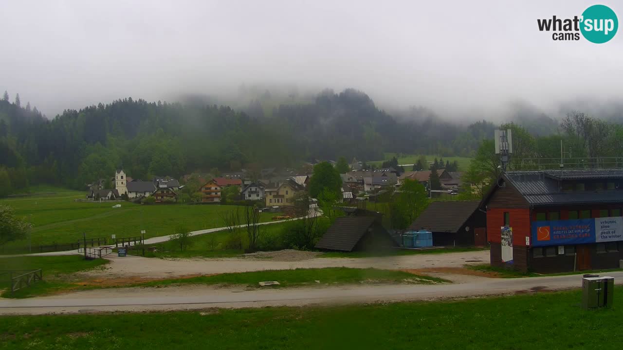 Spletna kamera Podkoren / Kranjska Gora – Poligon in ciljna strmina