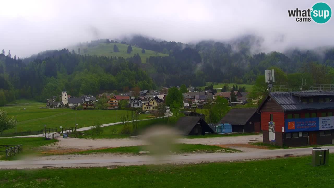 Podkoren / Kranjska Gora – Arrivee slalom géant