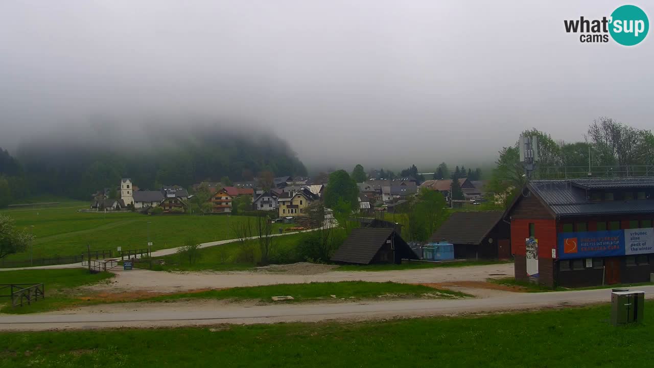 Podkoren / Kranjska Gora – Arrivee slalom géant