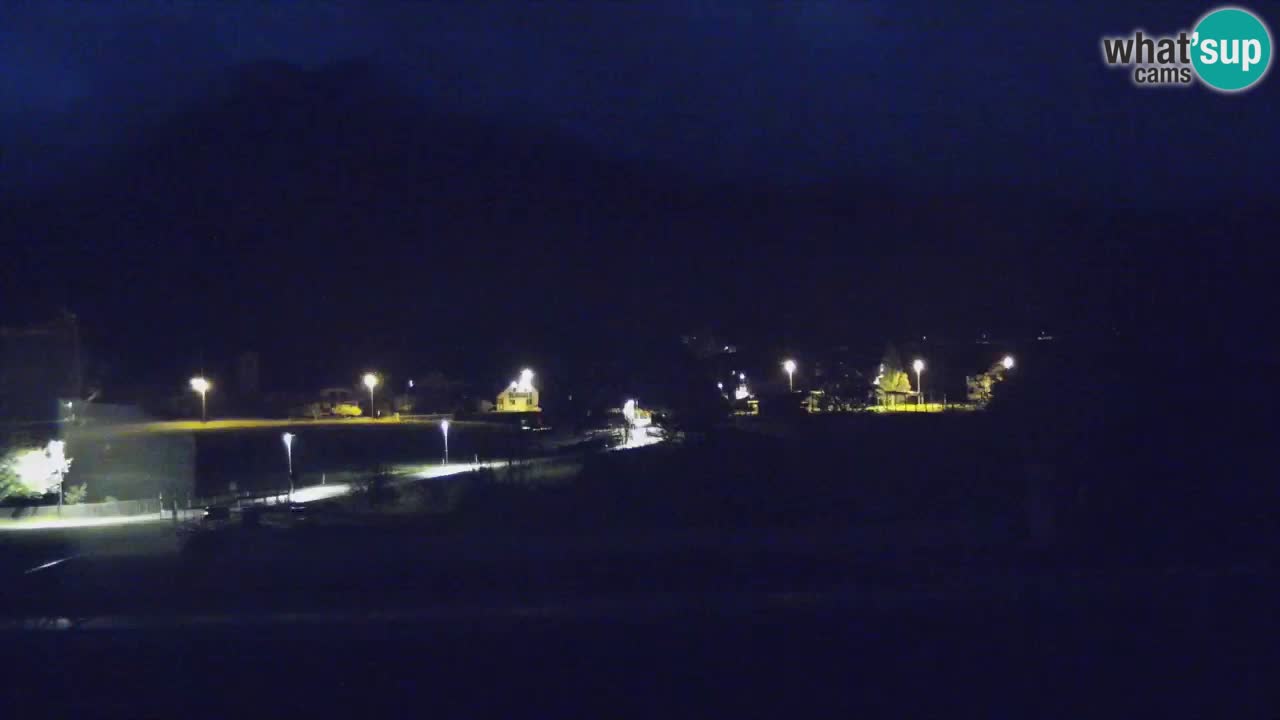 Spletna kamera Podkoren / Kranjska Gora – Poligon in ciljna strmina