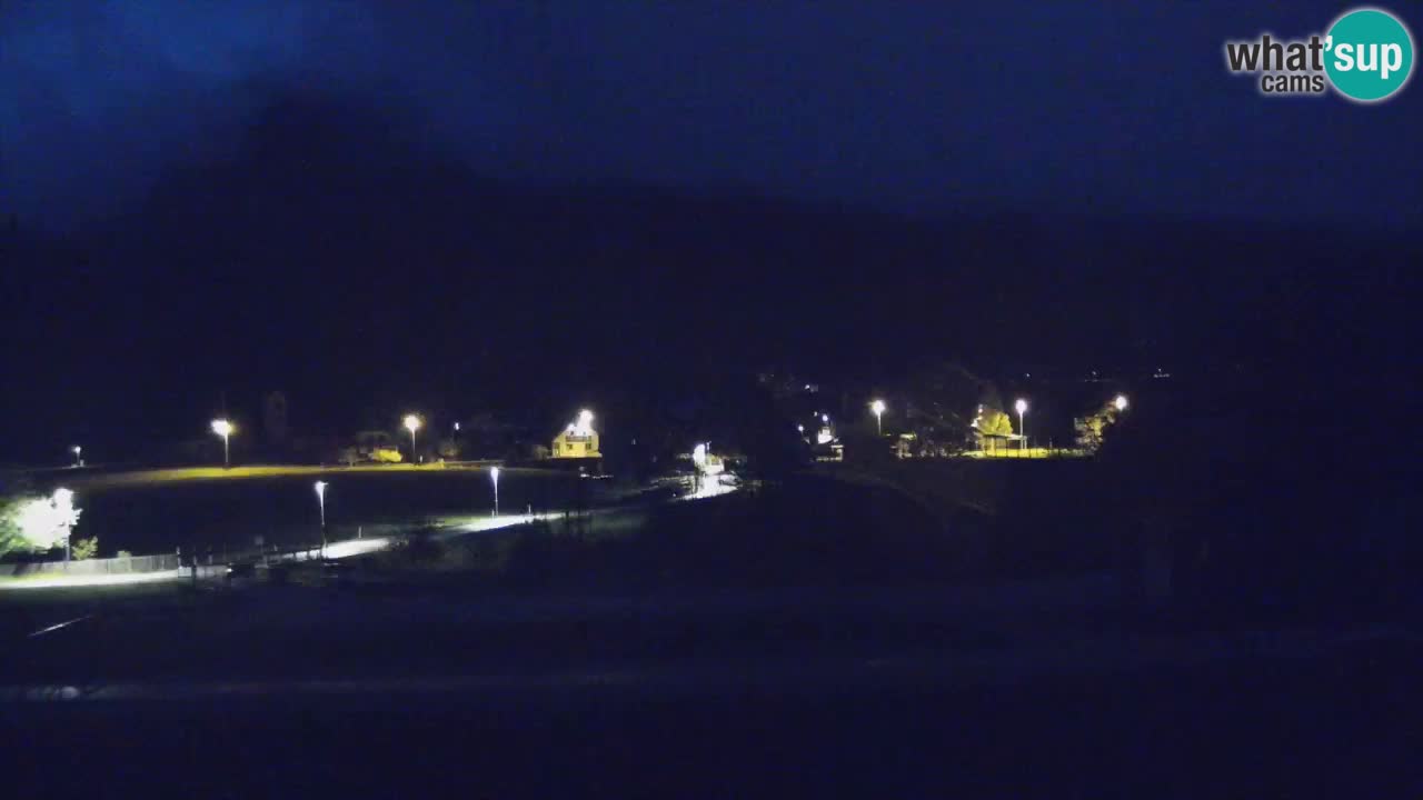 Spletna kamera Podkoren / Kranjska Gora – Poligon in ciljna strmina