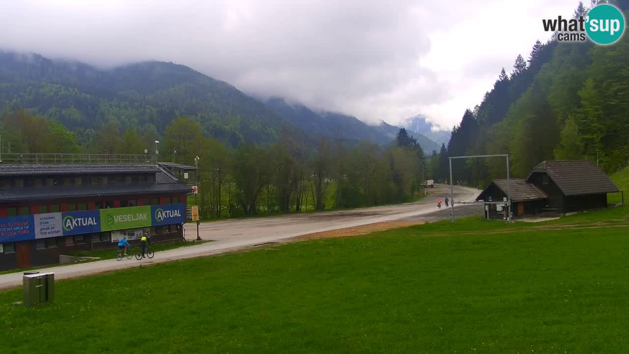 Podkoren / Kranjska Gora – Arrivee slalom géant