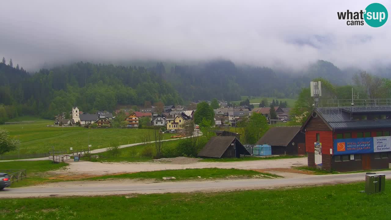 Spletna kamera Podkoren / Kranjska Gora – Poligon in ciljna strmina