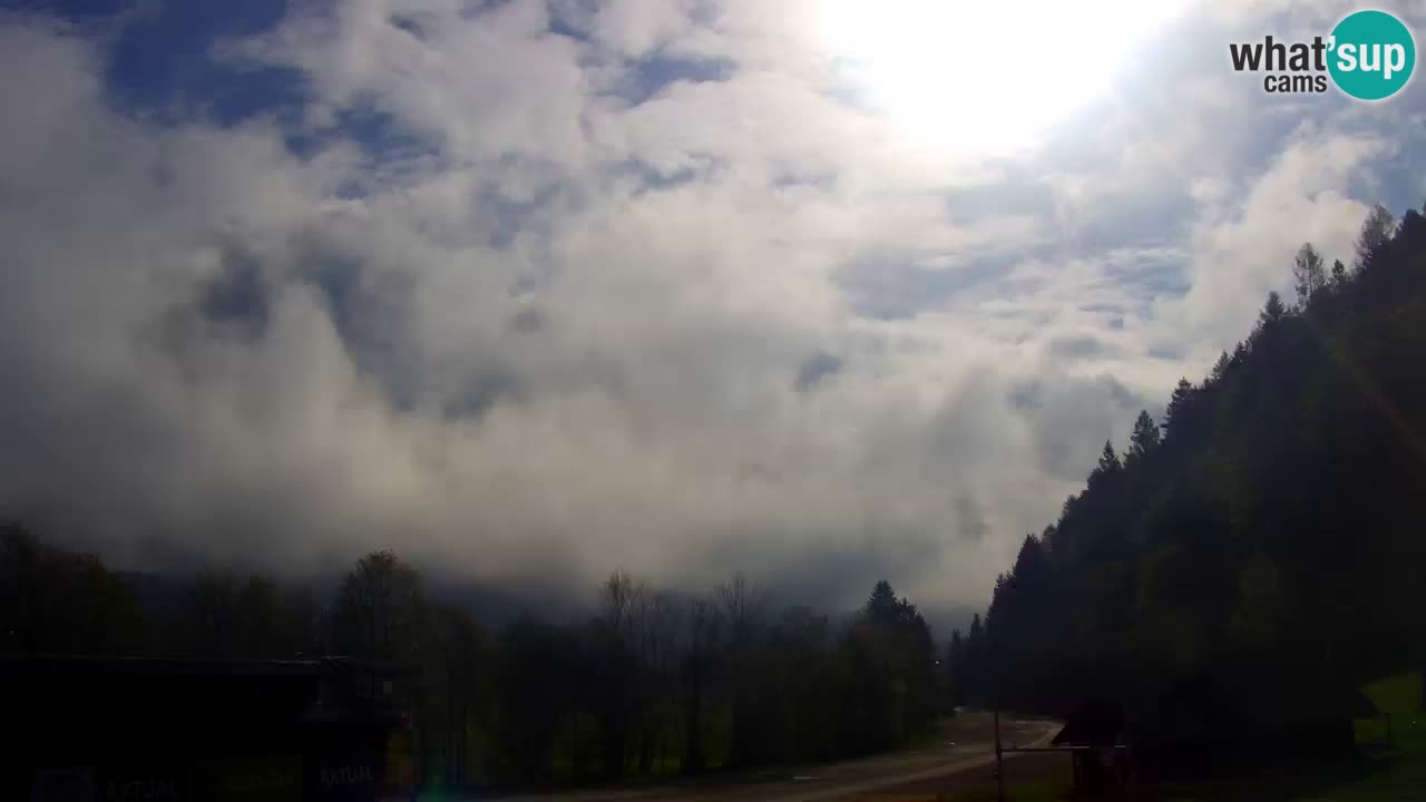 Podkoren Webcam Kranjska Gora | Finish of Giant slalom