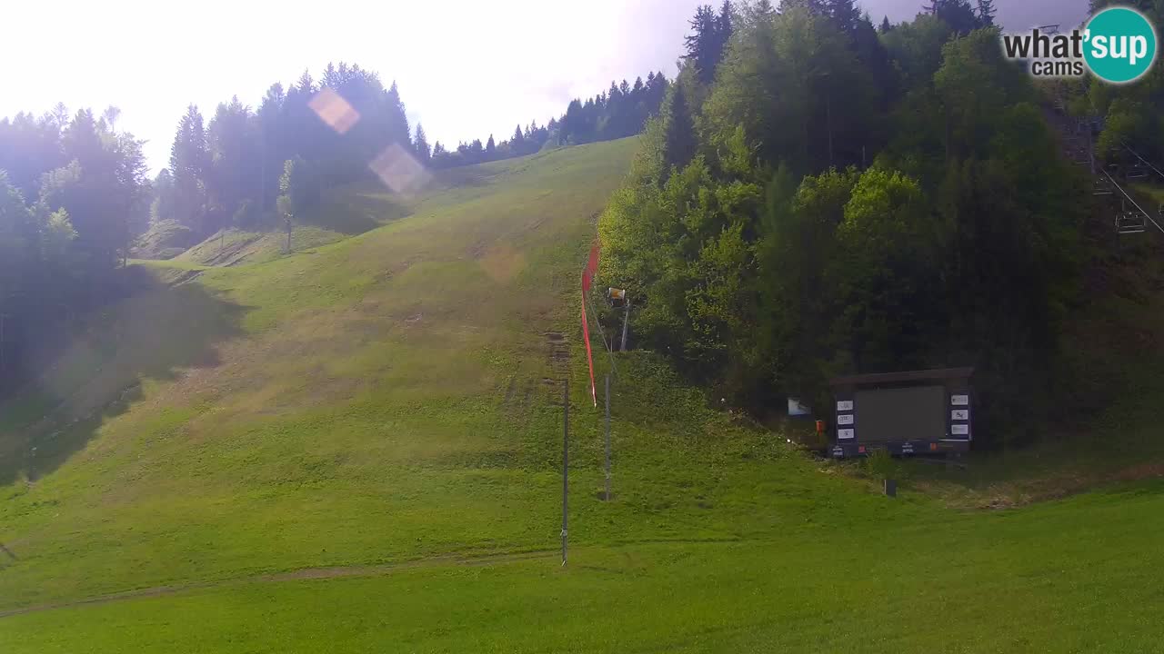 Podkoren / Kranjska Gora – Arrivee slalom géant