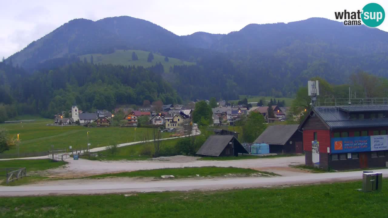 Podkoren / Kranjska Gora – Arrivee slalom géant