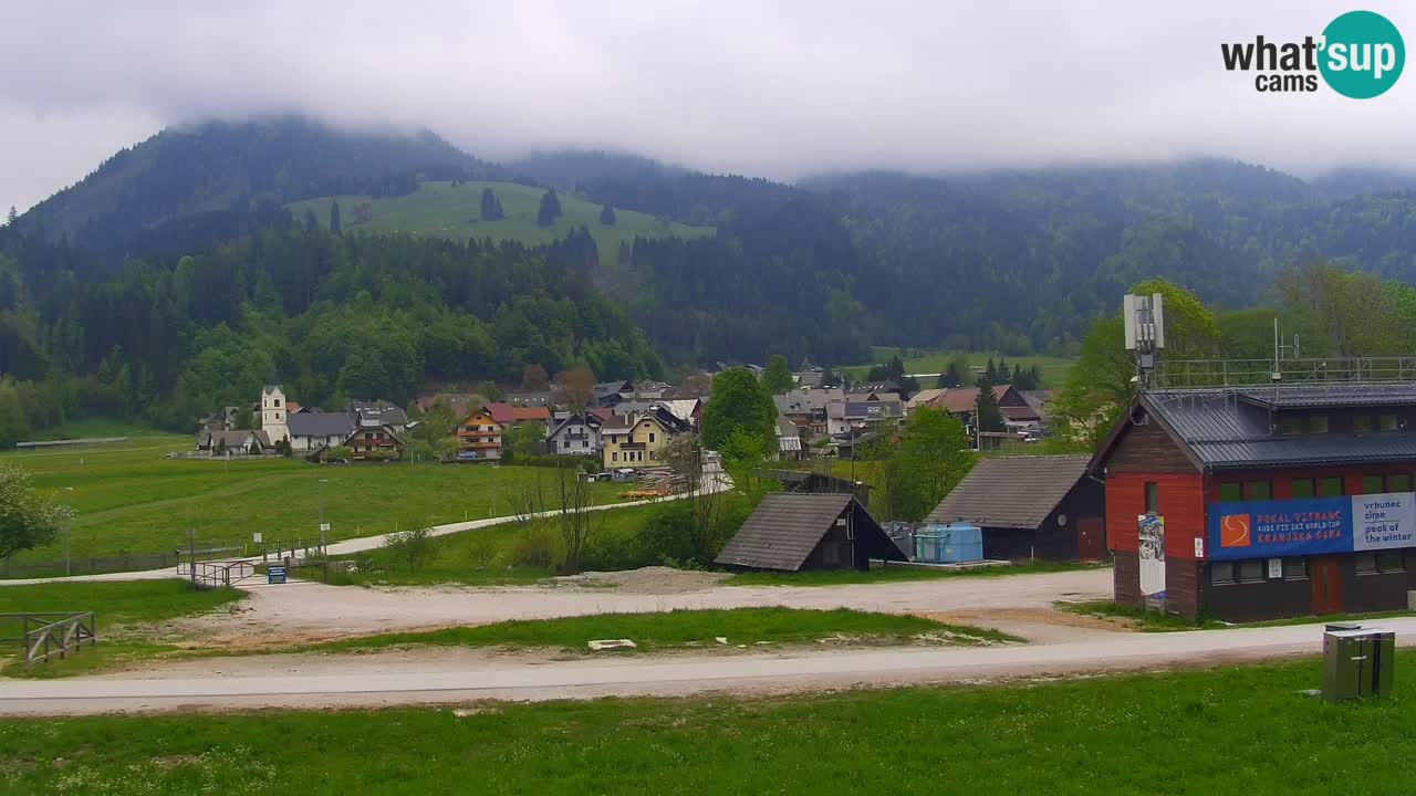 Podkoren Webcam Kranjska Gora | Finish of Giant slalom