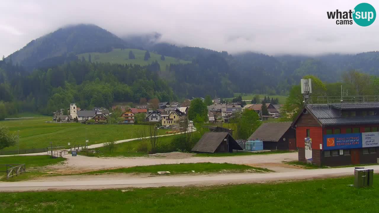 Podkoren Webcam Kranjska Gora | Finish of Giant slalom