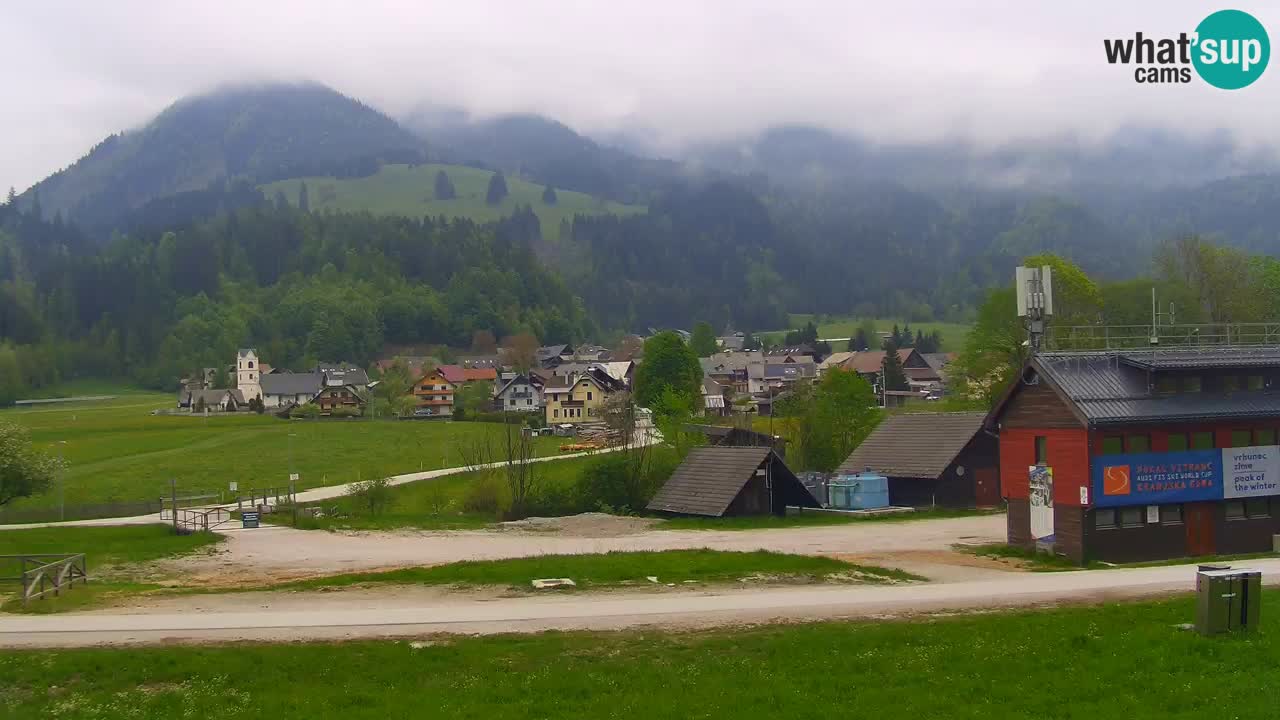 Podkoren / Kranjska Gora – Arrivee slalom géant