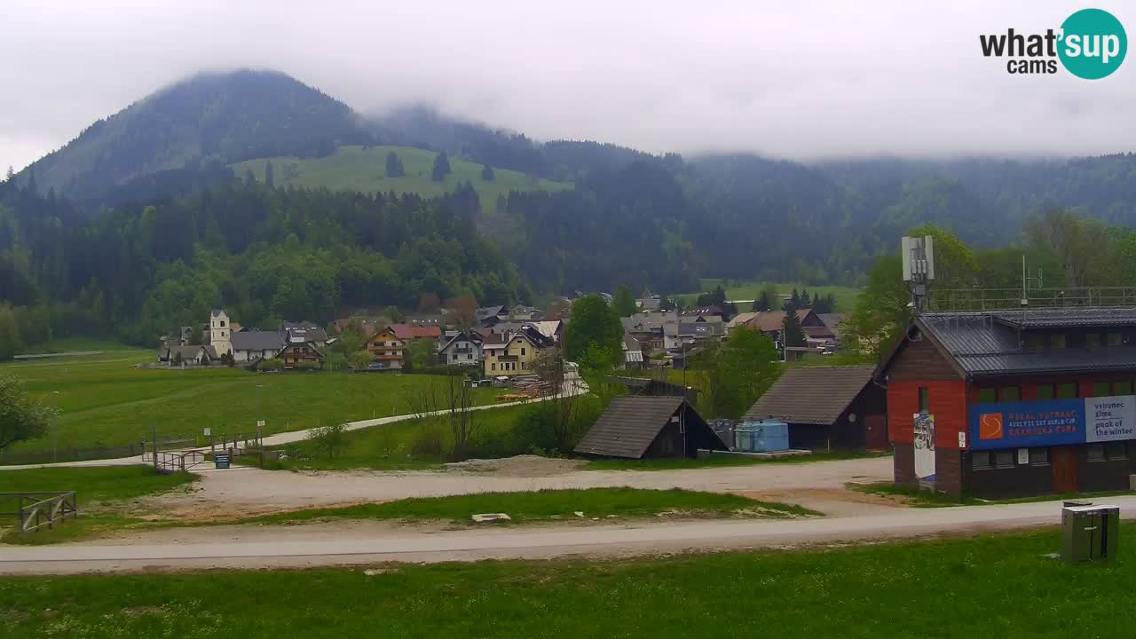 Podkoren / Kranjska Gora – Arrivee slalom géant