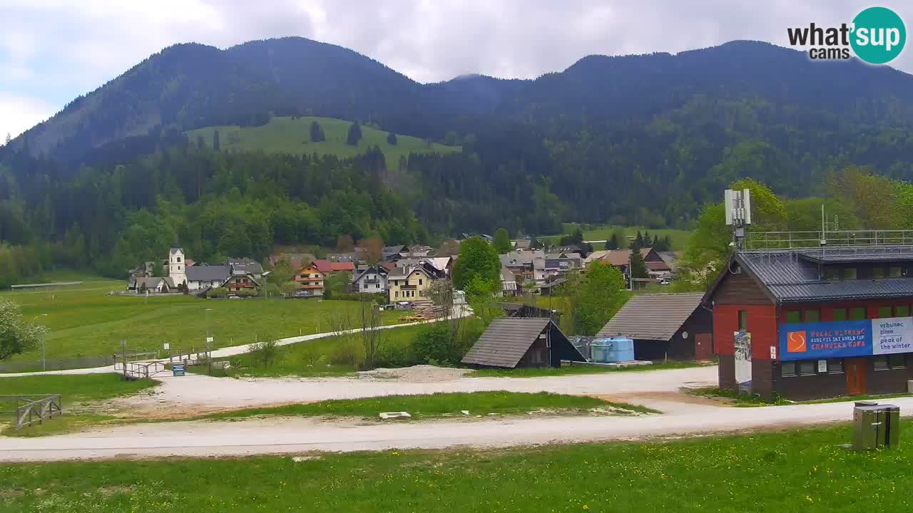 Podkoren / Kranjska Gora – Arrivee slalom géant