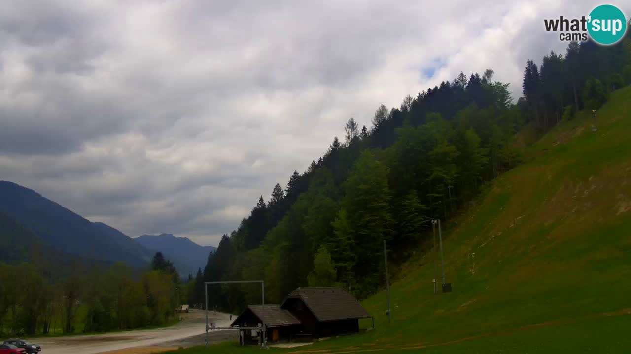 Podkoren / Kranjska Gora – Arrivee slalom géant