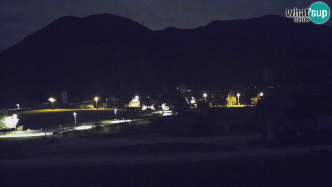 Spletna kamera Podkoren / Kranjska Gora – Poligon in ciljna strmina