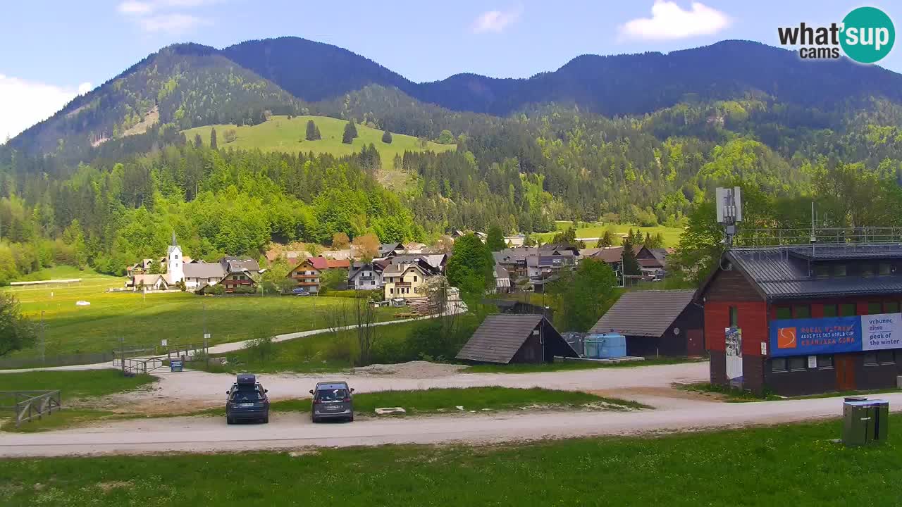 Podkoren Webcam Kranjska Gora | Finish of Giant slalom