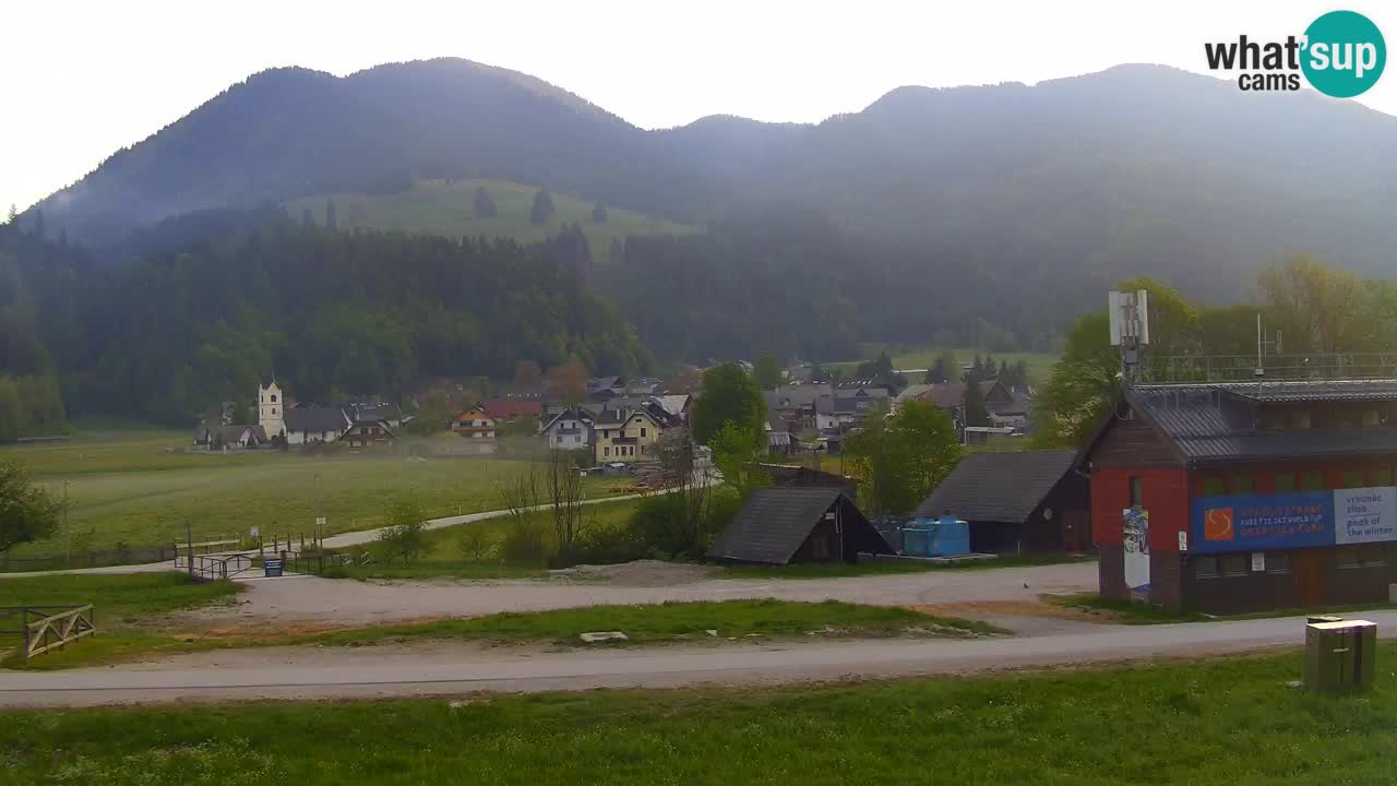 Podkoren Webcam Kranjska Gora | Finish of Giant slalom