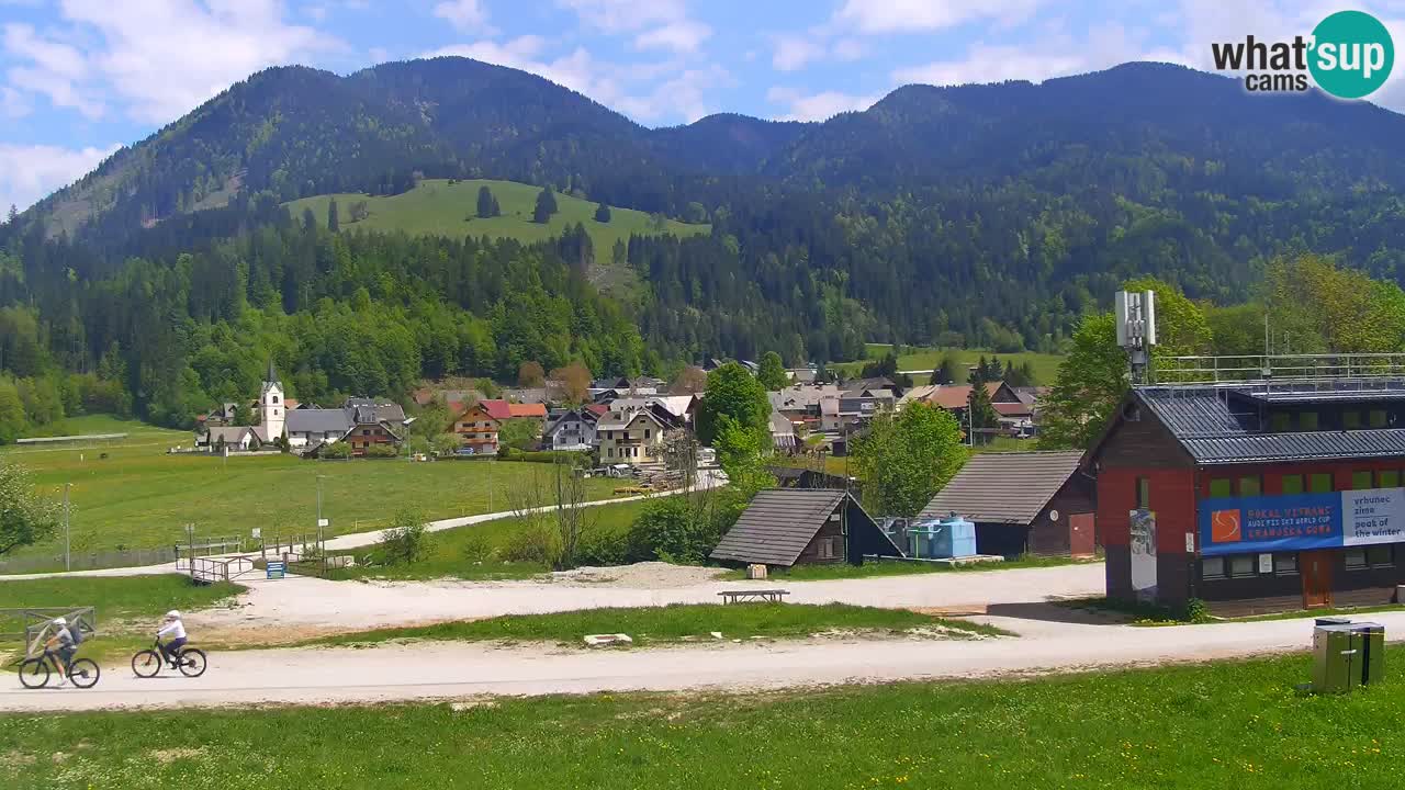 Podkoren / Kranjska Gora – Arrivee slalom géant