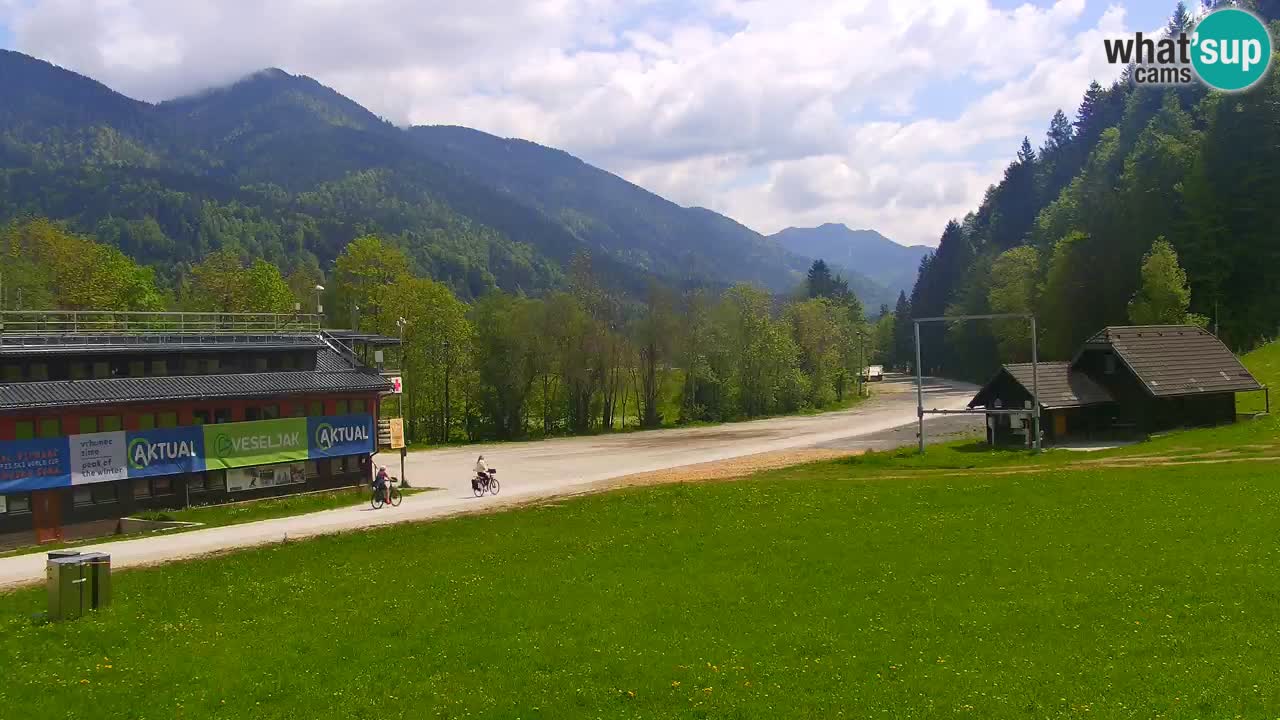 Podkoren / Kranjska Gora – Arrivee slalom géant