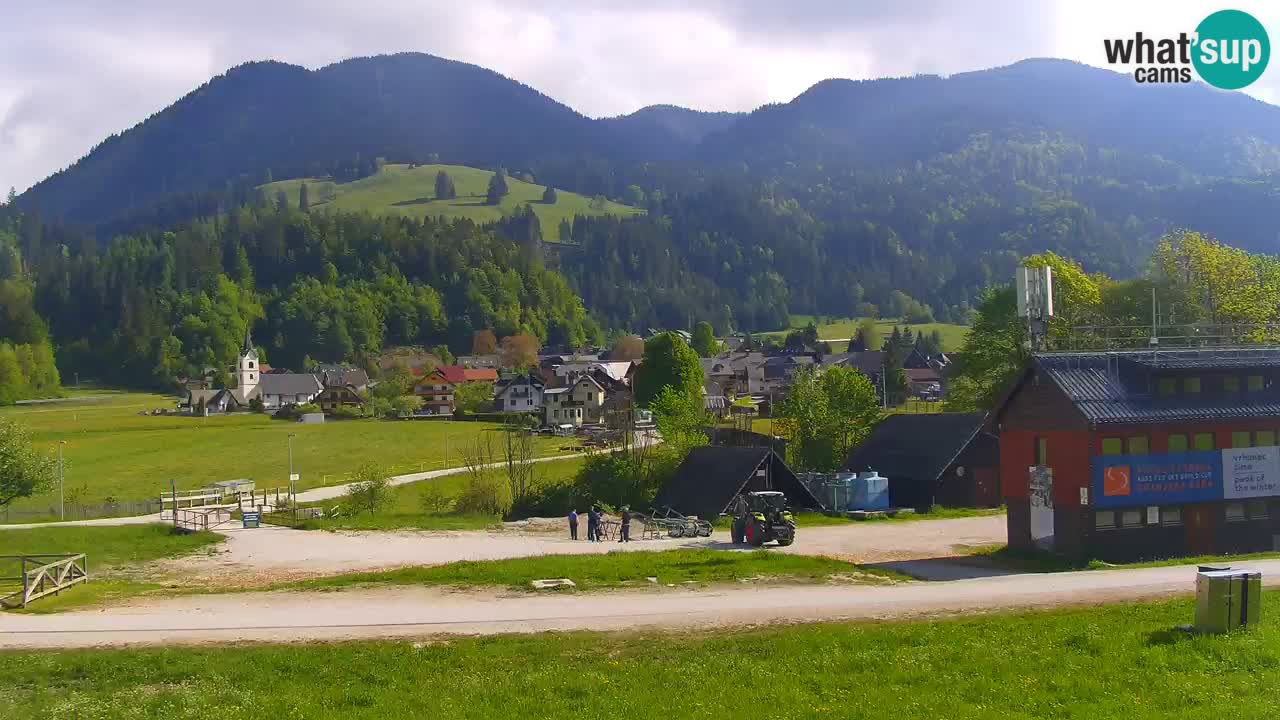 Podkoren / Kranjska Gora – Arrivee slalom géant